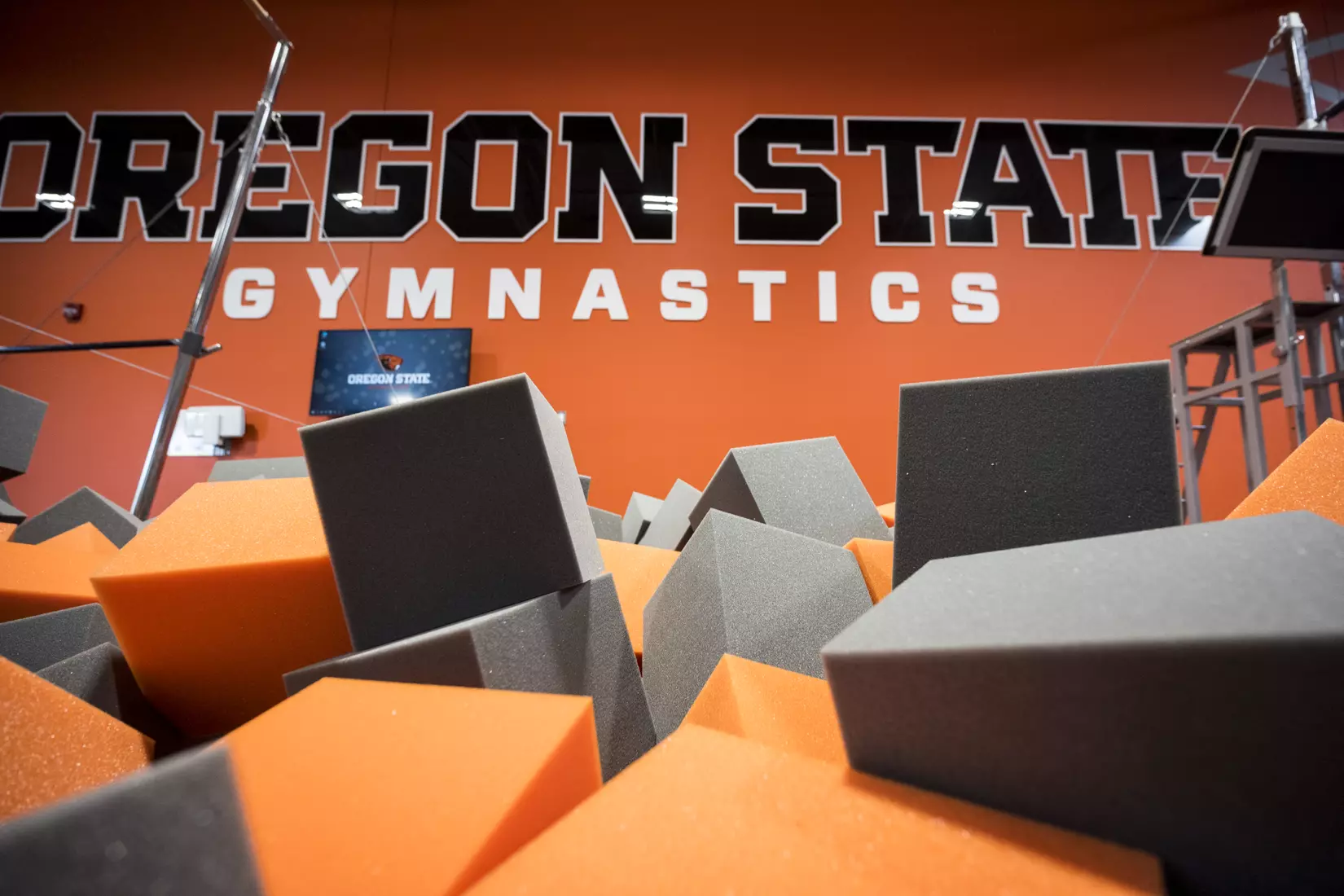 osu gymnastics practice center
