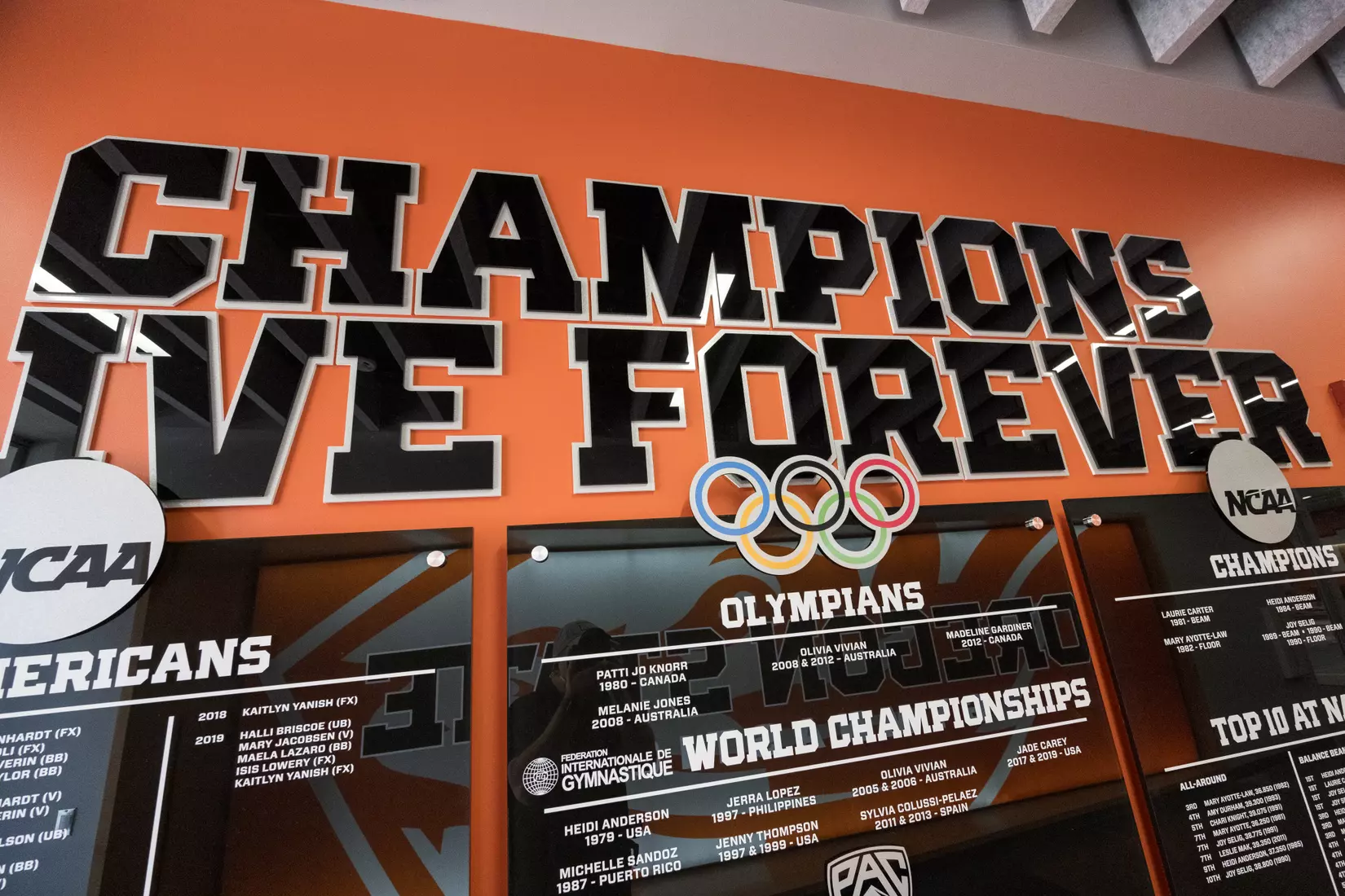 osu gymnastics practice center