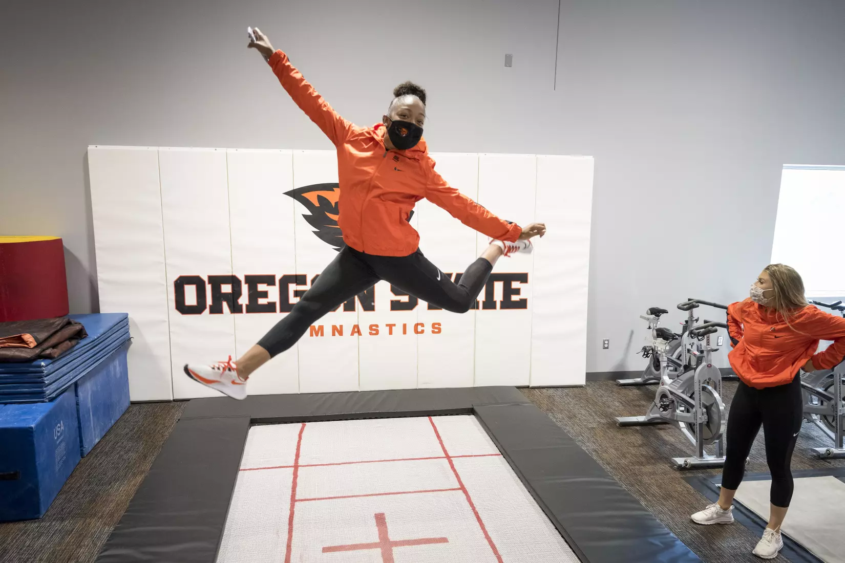 osu gymnastics practice center