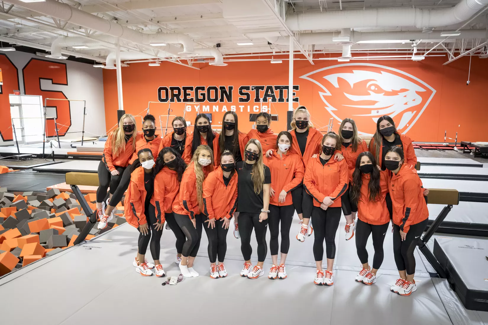 osu gymnastics practice center