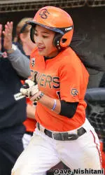 Garcia Goes 3-for-3 as Softball Falls to Utah