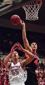 Men's Basketball Defeated by Stanford