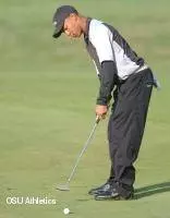 OSU's Vincent Johnson leads the PGA Minority Championship