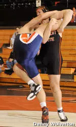 Wrestling Falls Short against No. 10 Boise State