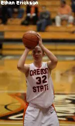 Women's Basketball Drops Civil War Contest At Oregon