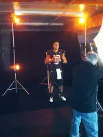 Spring Practice -- Day 4 -- Paea's not just big, he's quick too