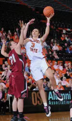 Women's Basketball Defeats Cougars For Weekend Sweep Of The Washington Schools