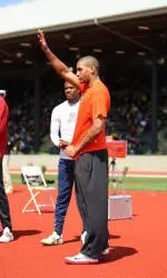 Bishop Ties for Ninth; Earns All-America Status in High Jump