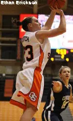 Women's Basketball Downs Weber State, 76-64