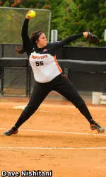 Andreana Silences #9 Washington; Beavers Take Series From Huskies