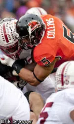 Football's Frahm, Perry, Collins Named To 2012 Hampshire Honor Society