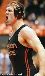 Wrestling Edged By Michigan