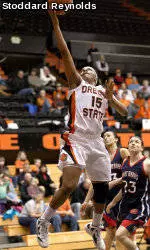 Beavers Storm Past Saint Mary's to Advance to WNIT Sweet 16