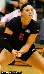 Volleyball Swept By No. 6 Washington