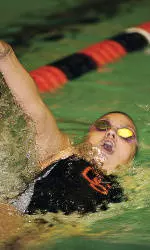 Trail Wins Twice to Lead Swimming at Utah
