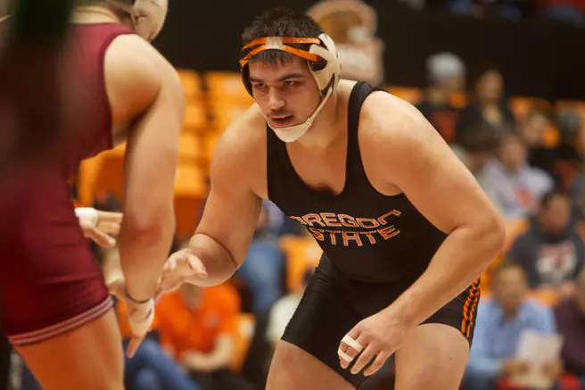 Three Wrestle at University Nationals; Hanke Wins