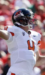 Mannion, Bishop Connect But Beavers Downed At No. 8 Wisconsin