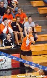 Volleyball Sweeps No. 24 Colorado State