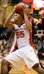 Nelson Scores 28 Points In Regular Season's Penultimate Home Game