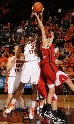 Greer Moves to Fourth All-Time in Women's Basketball Loss to California