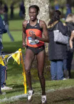 Chesimet Leads Cross Country to Ninth Place Finish at Regional