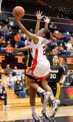 Women's Basketball Edges Eastern Washington