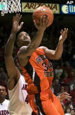 Beavers Fall at Arizona