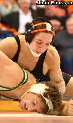 Mangrum, Sakaguchi Produce Pins In Wrestling's 22-Point Win Over Arizona State