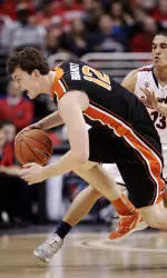 Beavers' Pac-12 Tournament Run Ends With 72-61 Loss to Arizona