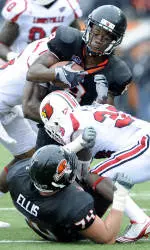 Beavers Stave Off Cardinals Comeback, 35-28