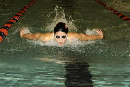 Saori Haruguchi during WSU meet