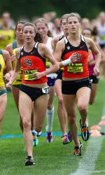 Cross Country Finishes Fourth at Bill Dellinger Invite