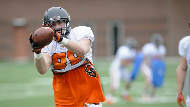 Inside Practice -- Tight End Connor Hamlett