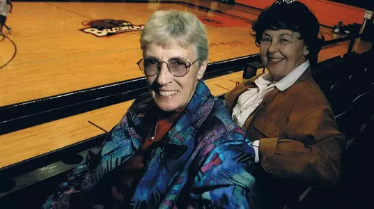 Pat Ingram and Sylvia Moore