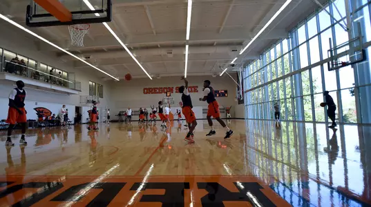 Men's Basketball -- First Practice