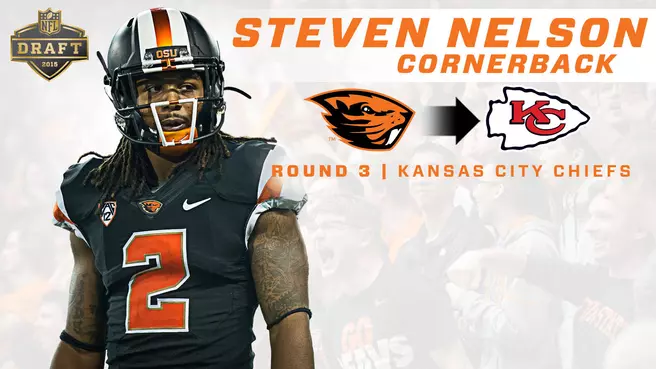 Steven Nelson Selected by Chiefs in 3rd Round