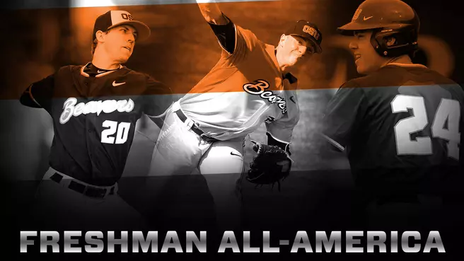 OSU Trio Named Freshman All-America