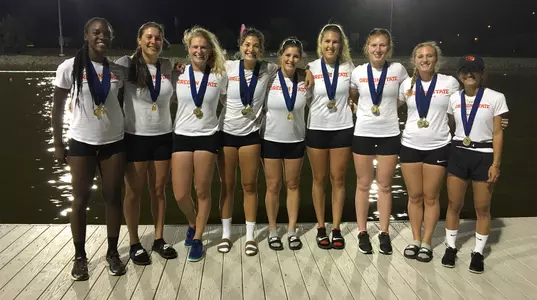 Varsity 8 crew Head of the Oklahoma