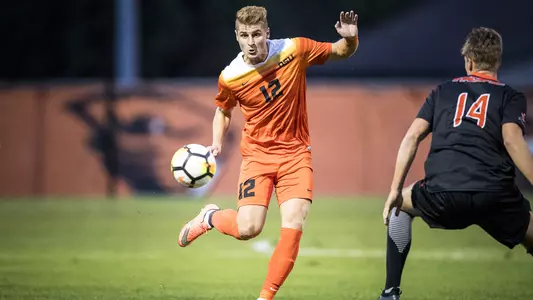 Jones with the ball vs Pacific