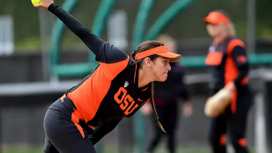 Nelson pitching vs Mt Hood