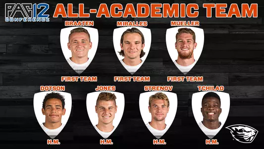 2017 Pac-12 All-Academic MSOC