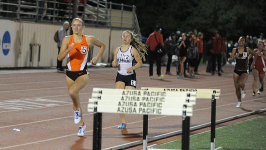 Nicole Goecke is entered in the 1500 meters on Friday.