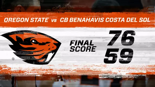 Oregon State 76, CB Benahavis Costa del Sol 59