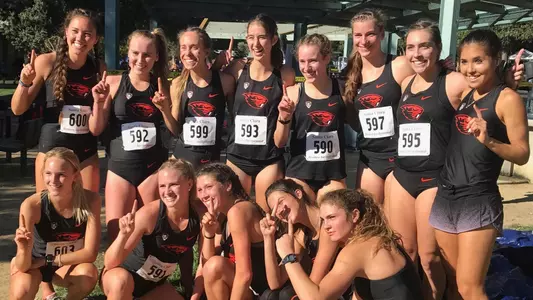 XC Team Photo Bronco INvite