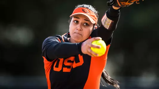 Nelson pitching vs Mt Hood