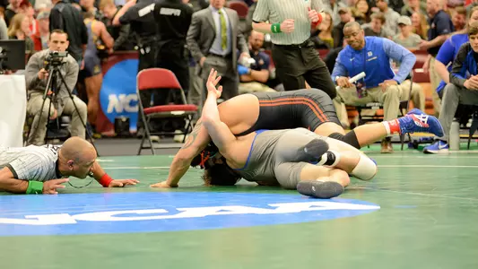 Amar Dhesi at 2018 NCAAs