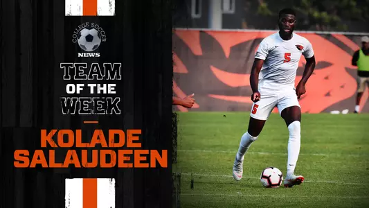 Kolade Salaudeen CSN Team of the Week
