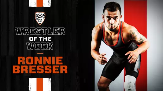 Ronnie Bresser, Wrestler of the Week