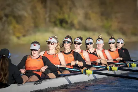 Rowing on the Willamette