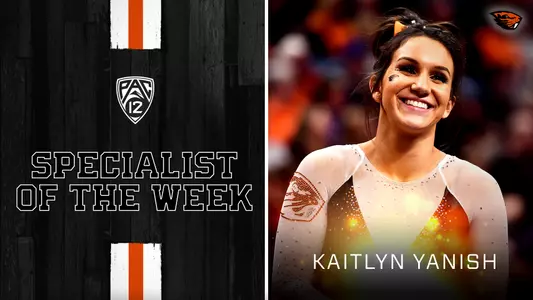 Kaitlyn Yanish Pac-12 Specialist of the Week